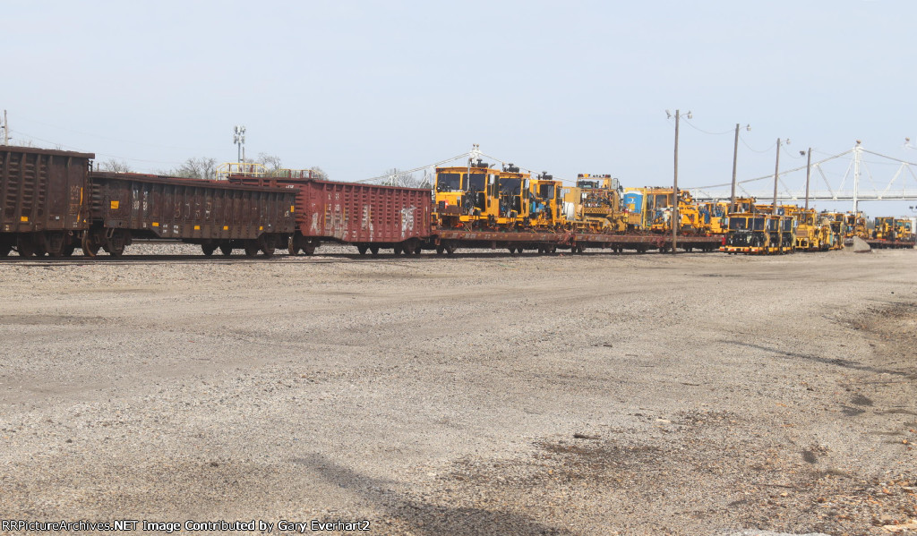 BNSF MOW Vehicles